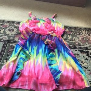 Amy Byer Rainbow Colored Dress